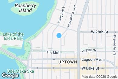 Map image of the property - 2832 Humboldt Ave S