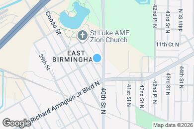 Map image of the property - 1017 Cahaba St