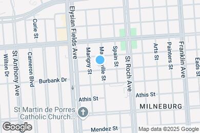 Map image of the property - 6010 Mandeville St