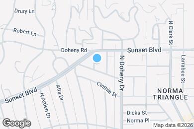 Map image of the property - 1012 Cory Ave