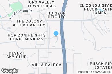 Map image of the property - Pusch Ridge Apartments