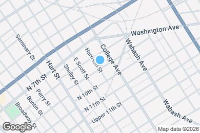 Map image of the property - 902 N 9th St