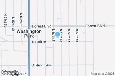 Map image of the property - 5711 N Park Dr