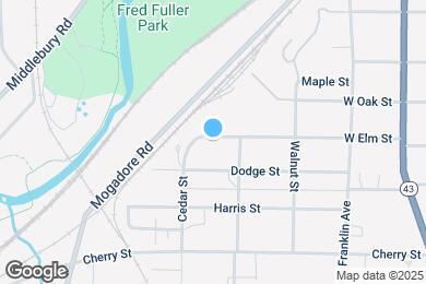 Map image of the property - 426 W Elm St