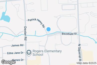 Map image of the property - Patrick Henry Apartments