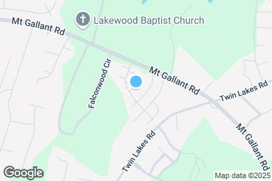 Map image of the property - 2153 Pavilion Ct
