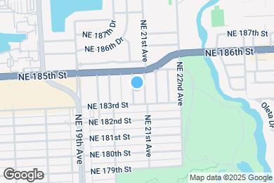 Map image of the property - 18361 NE 20th Pl