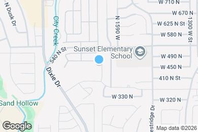Map image of the property - 445 N 1660 W Cir