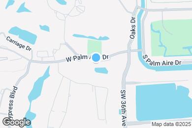 Map image of the property - 4030 W Palm Aire Dr