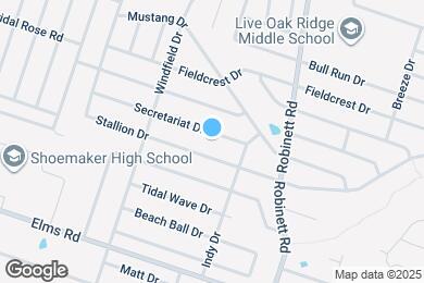 Map image of the property - 4300 Secretariat Dr