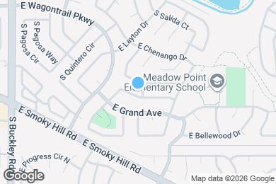 Map image of the property - 17497 E Grand Dr