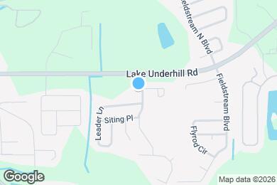 Map image of the property - 322 Fieldstream W Blvd