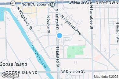Map image of the property - 1421 Halsted N St