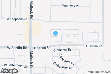 Map image of the property - Bardin Oaks