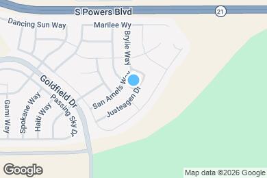 Map image of the property - 4762 Justeagen Dr