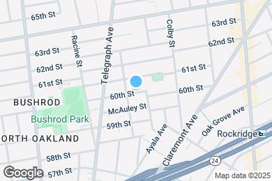 Map image of the property - 450 60th St