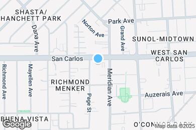 Map image of the property - Meridian at Midtown
