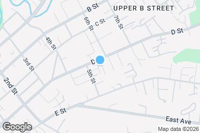 Map image of the property - 1557 D St