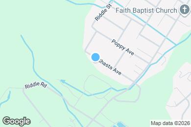 Map image of the property - 309 Shasta Ave