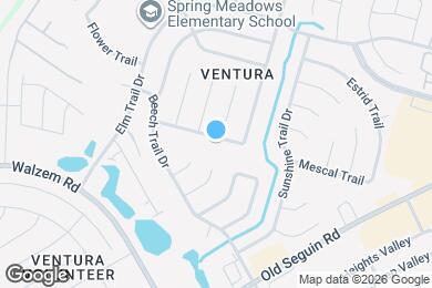 Map image of the property - 8058 Pioneer Trail Dr