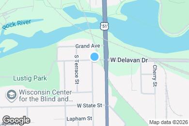 Map image of the property - 1003 S Washington St