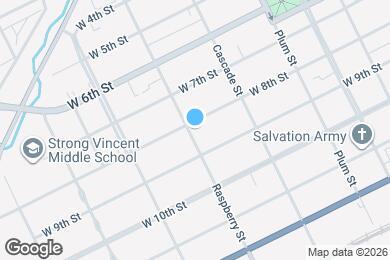 Map image of the property - 1063 W 8th St