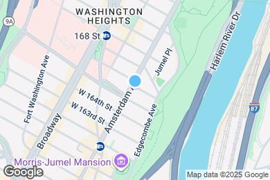 Map image of the property - 470 W 166th St