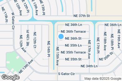 Map image of the property - 1504 NE 36th St