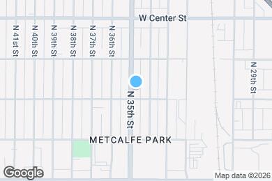 Map image of the property - 2512A N 35th St