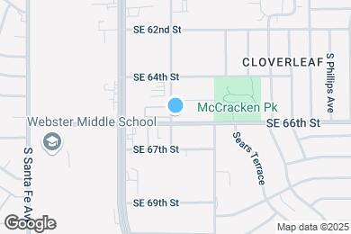 Map image of the property - 6620 S Stiles Ave