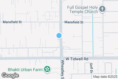 Map image of the property - 1102 Paul Quinn St