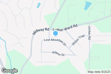 Map image of the property - 4540 Lost Mountain Dr
