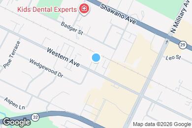Map image of the property - Western Adobe Apartments