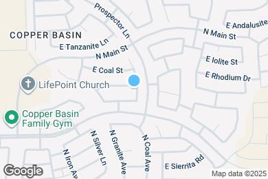 Map image of the property - 4389 E Rock Dr
