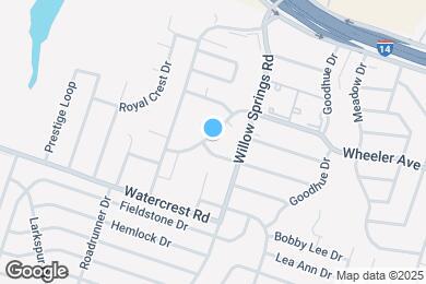 Map image of the property - 2211 Cascade Dr