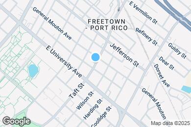 Map image of the property - 306 W Taft St