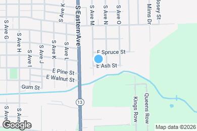 Map image of the property - 911 E Ash St