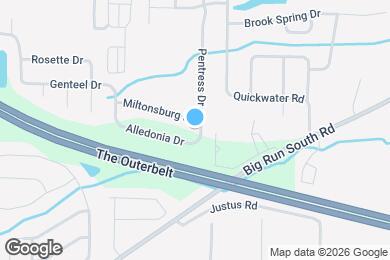 Map image of the property - 2177 Pentress Dr
