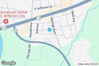Map image of the property - 814 Carson St
