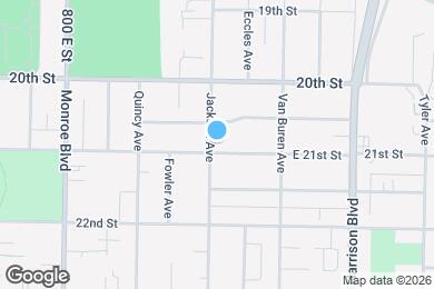 Map image of the property - 1000 E 21st St