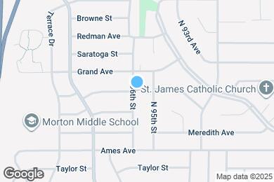 Map image of the property - 4805 N 96th St