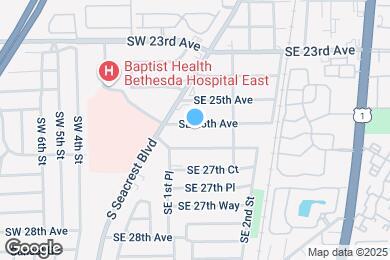 Map image of the property - 134 SE 26th Ave