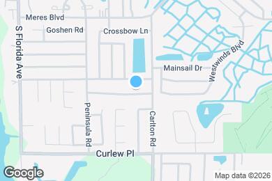 Map image of the property - 1306 Gulfview Woods Ln