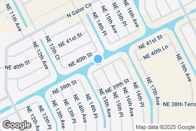 Map image of the property - 1513 NE 40th St