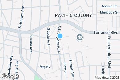 Map image of the property - 1100 Opal St