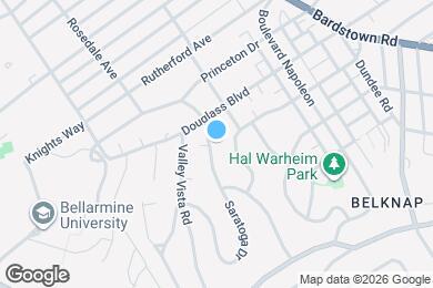 Map image of the property - 2223 Saratoga Dr