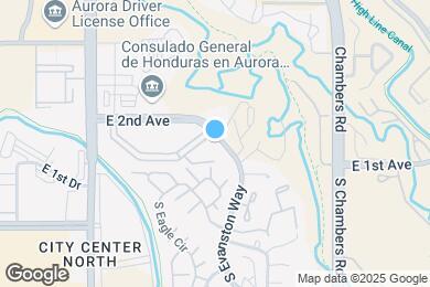 Map image of the property - 14896 E 2nd Ave