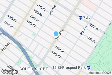 Map image of the property - 420 Seventh Avenue