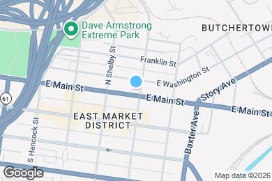 Map image of the property - Martin on Main Apartments