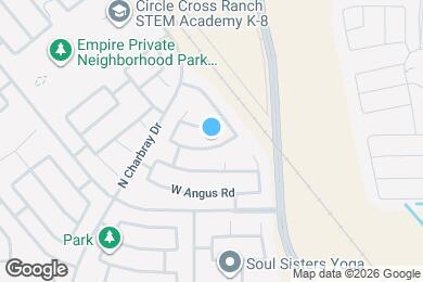 Map image of the property - 166 W Brangus Way